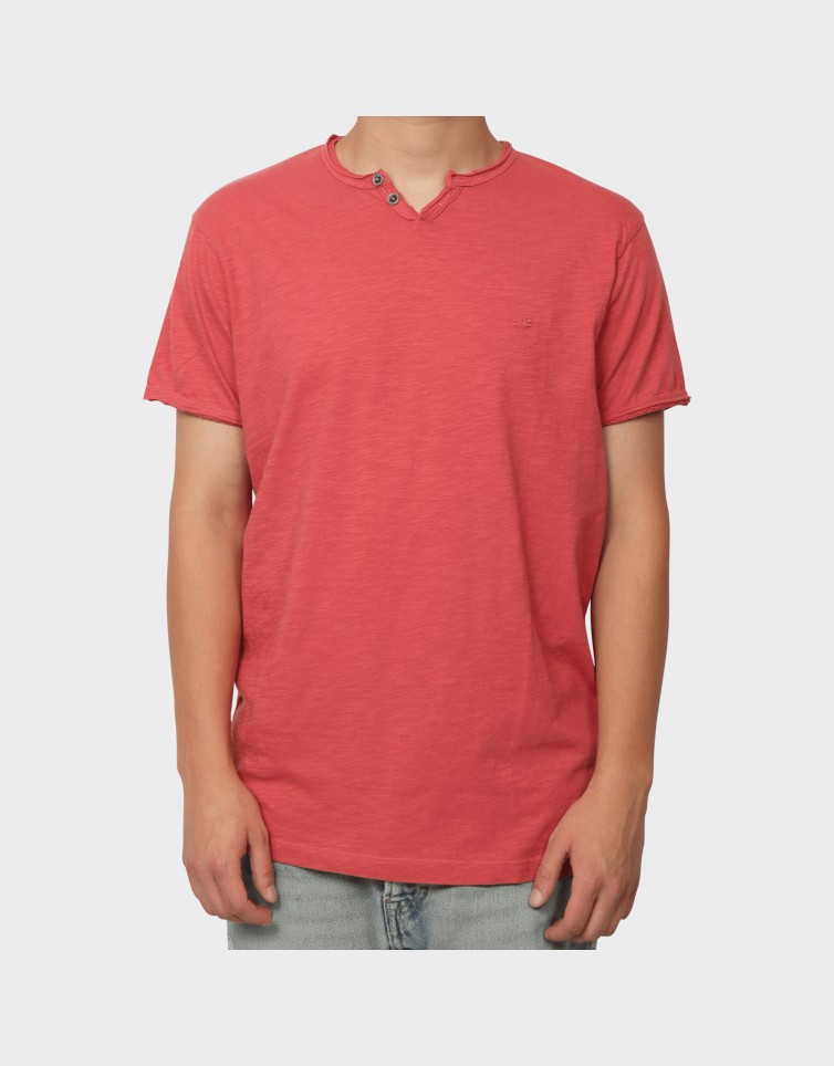 BASIC BUTTON T-SHIRT