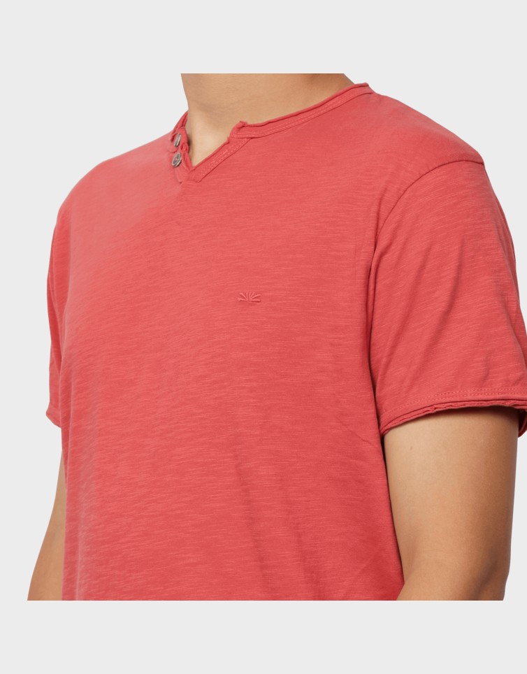 BASIC BUTTON T-SHIRT
