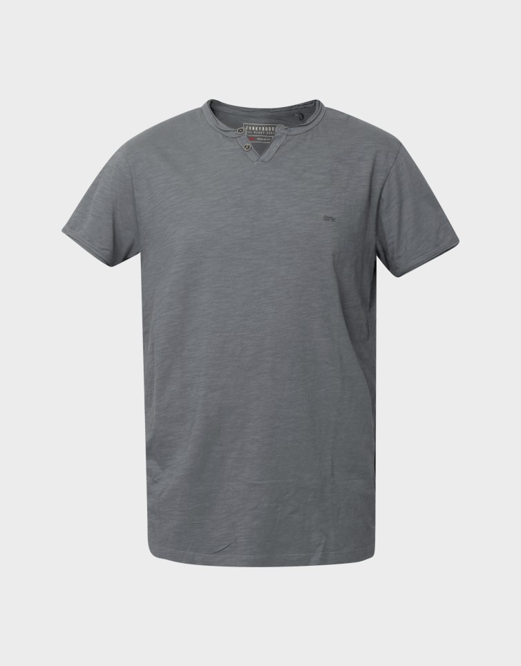 BASIC BUTTON T-SHIRT