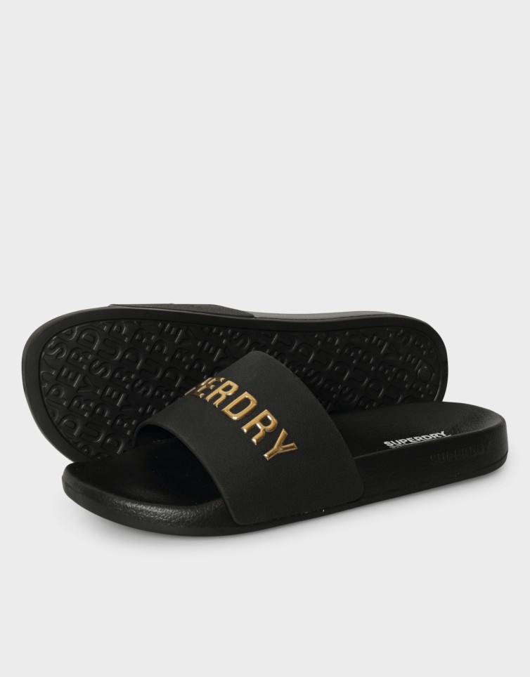 D4 SDRY LOGO VEGAN POOL SLIDE