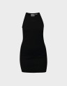 EMBROIDERED RIB RACER DRESS