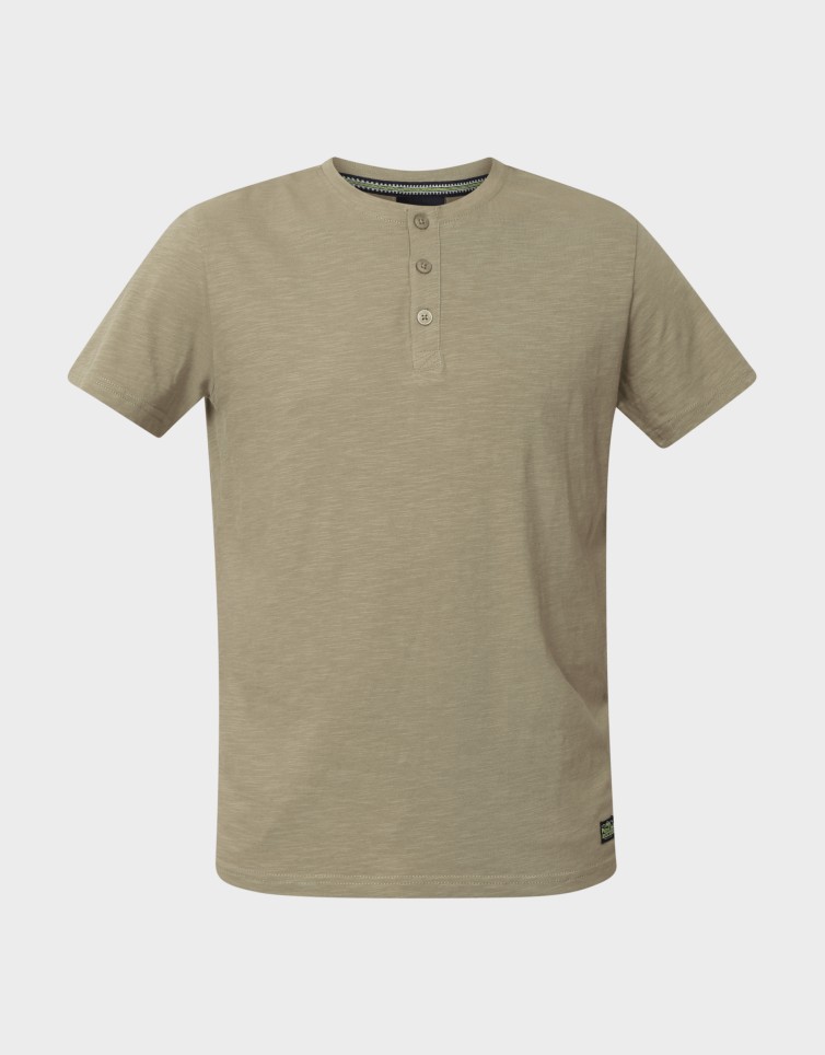 T-SHIRT BUTTON SS