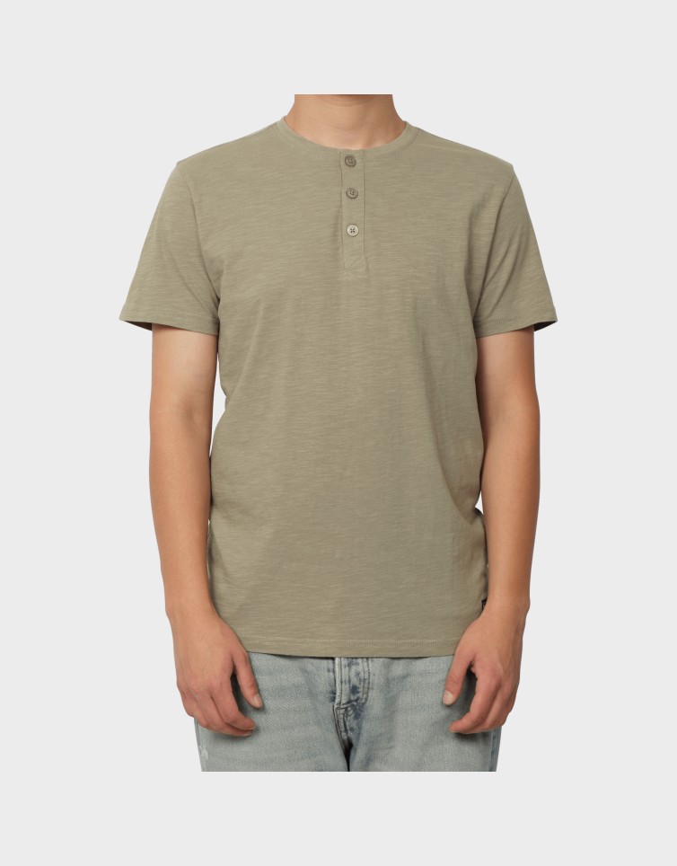 T-SHIRT BUTTON SS