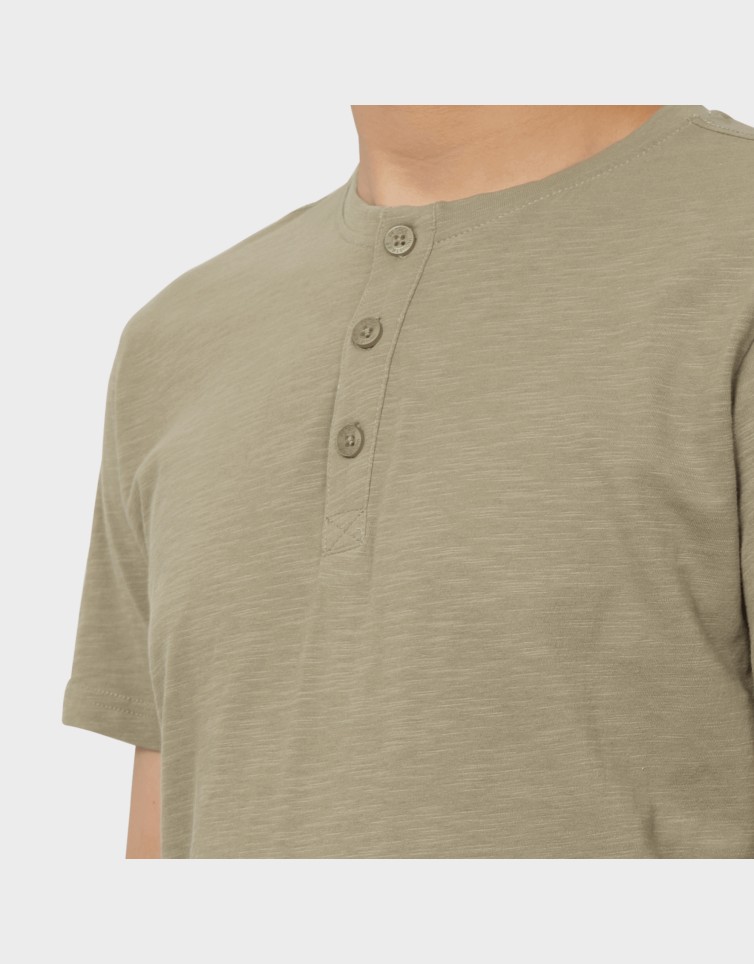 T-SHIRT BUTTON SS