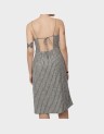 KAORI BLK STRAP DRESS