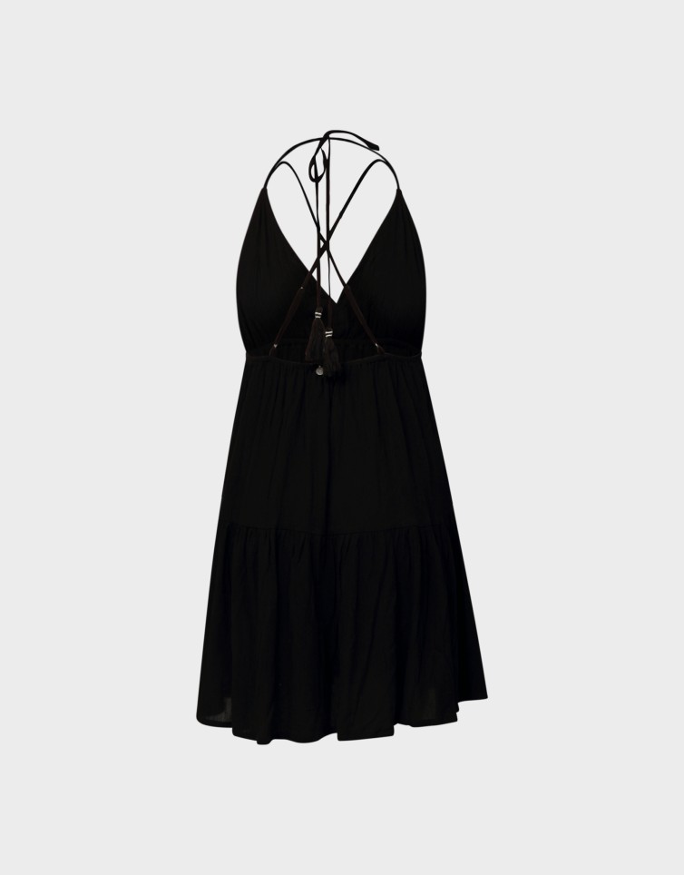 BRACES MIDI DRESS