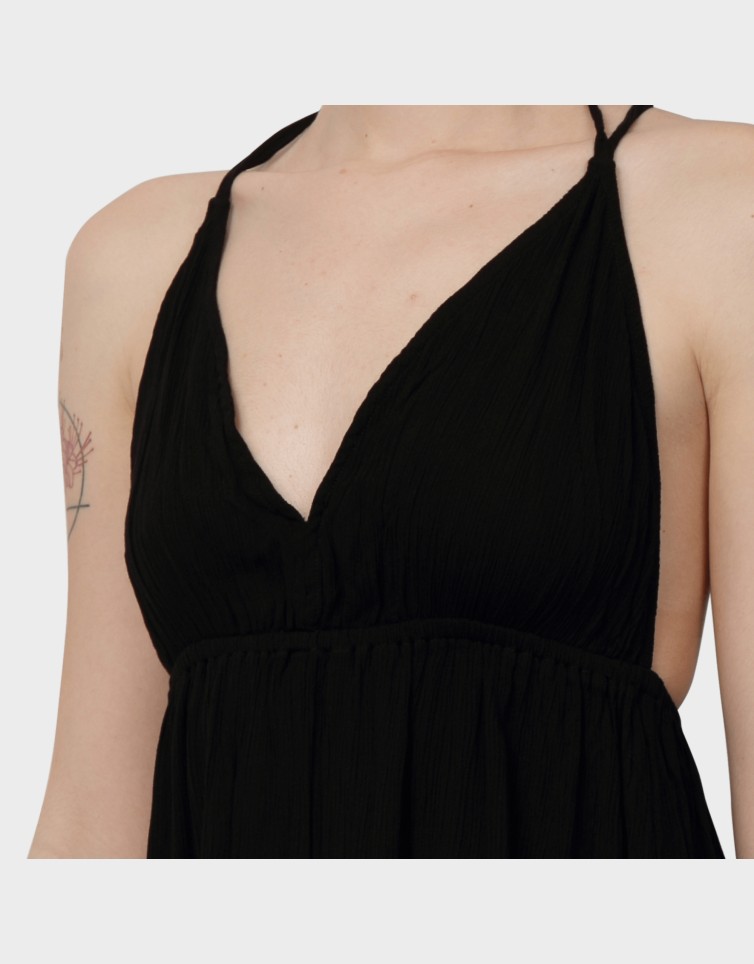 BRACES MIDI DRESS
