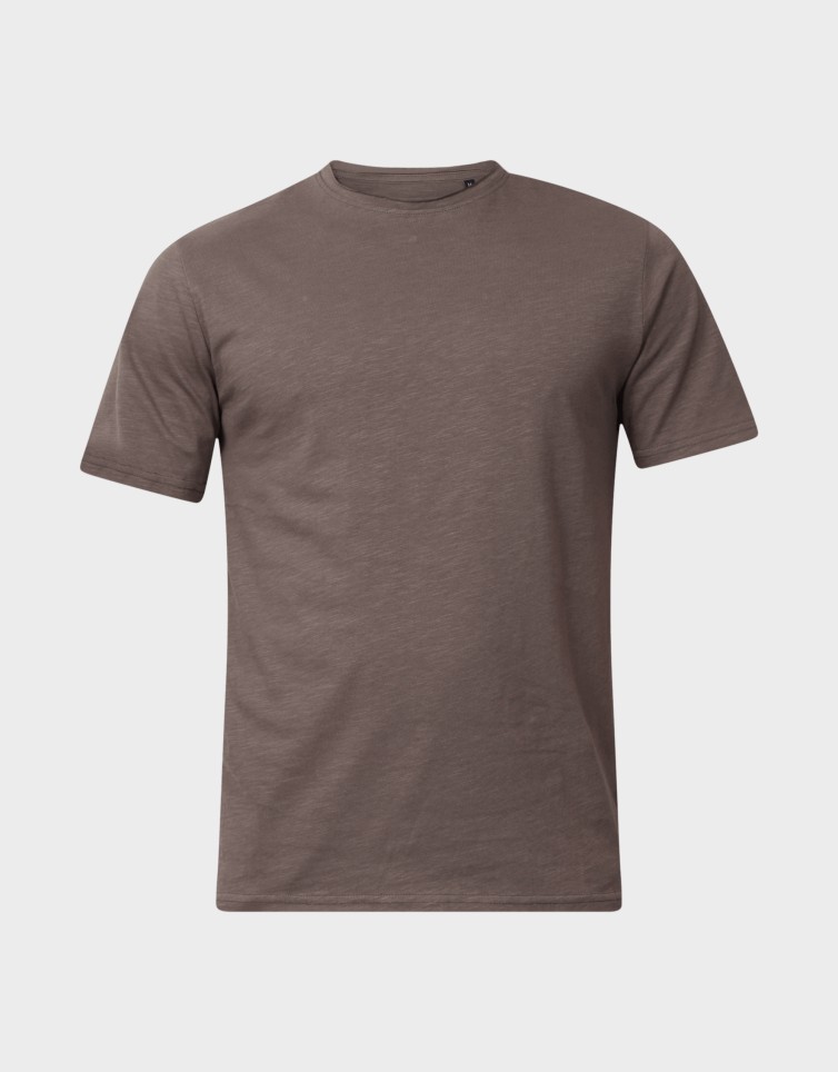 RAW NECK BASIC T-SHIRT