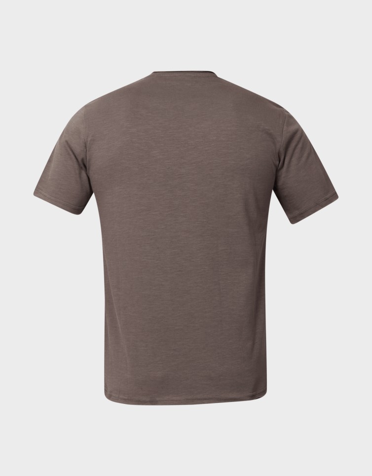 RAW NECK BASIC T-SHIRT
