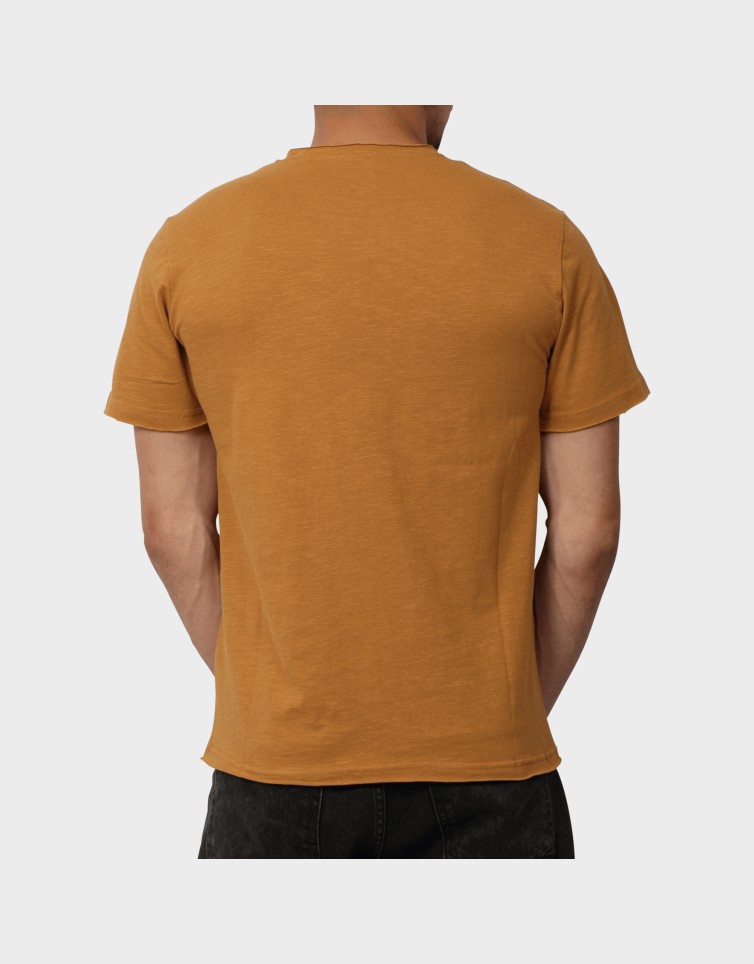 RAW NECK BASIC T-SHIRT