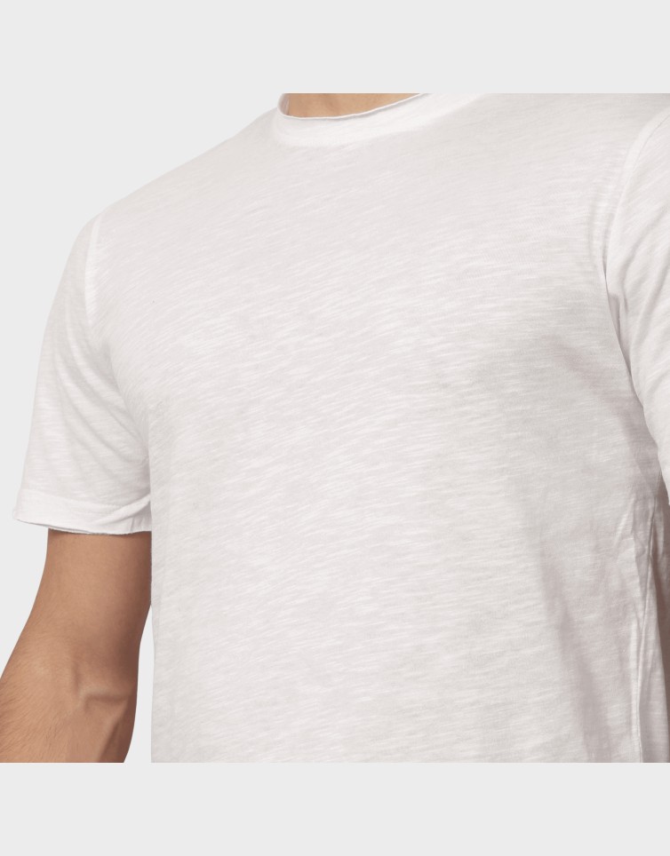 RAW NECK BASIC T-SHIRT