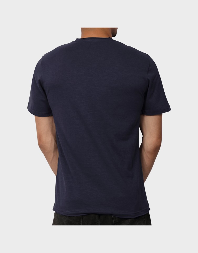 RAW NECK BASIC T-SHIRT