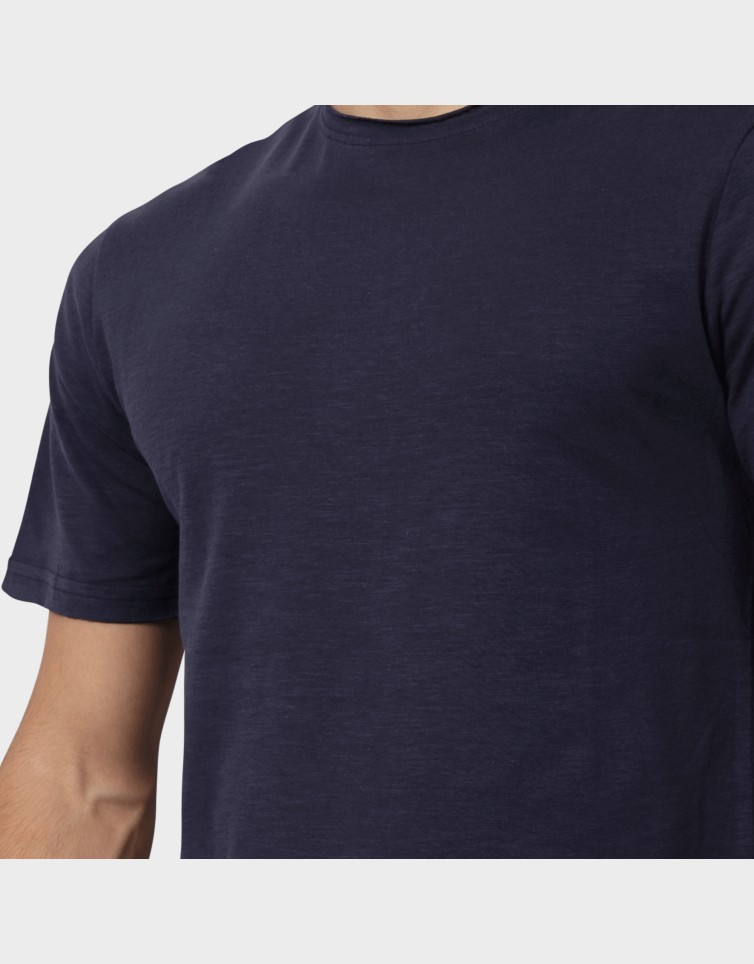 RAW NECK BASIC T-SHIRT