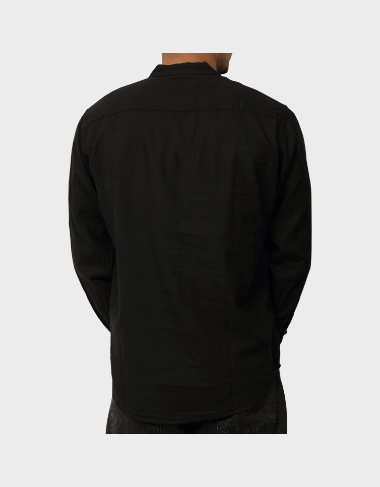 LINEN MAO LS SHIRT