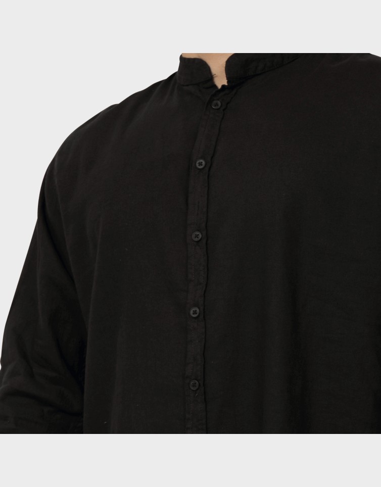 LINEN MAO LS SHIRT