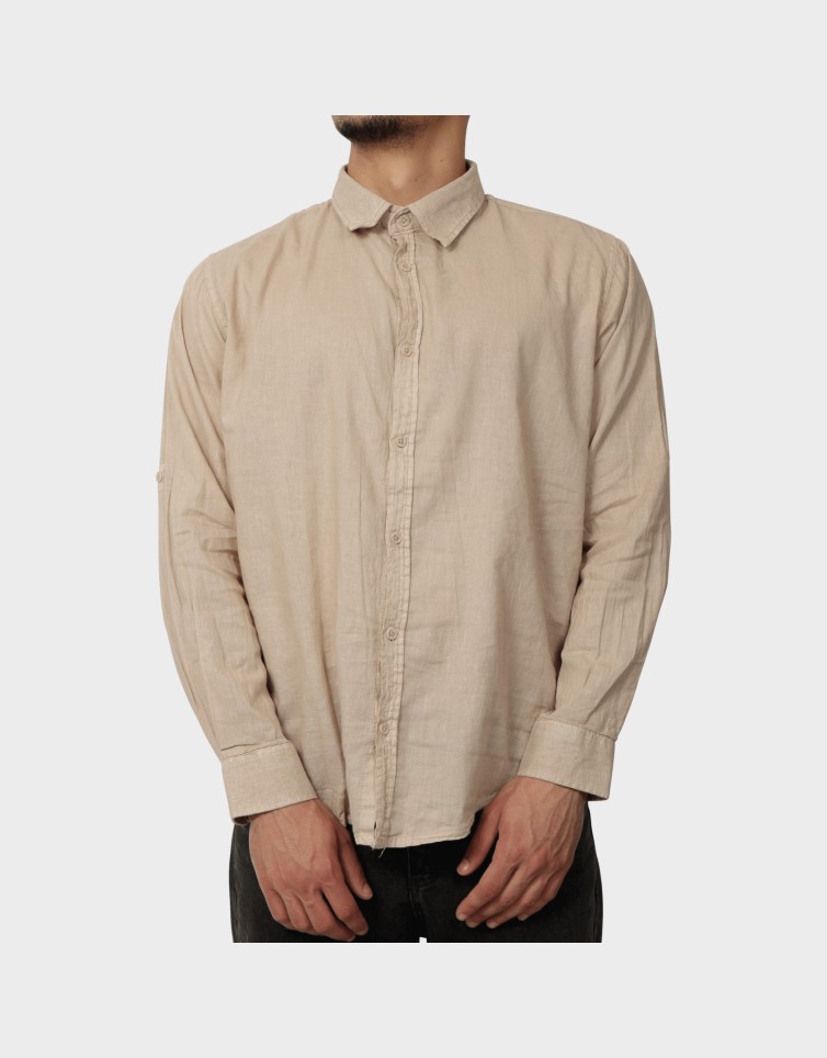 LINEN LS SHIRT