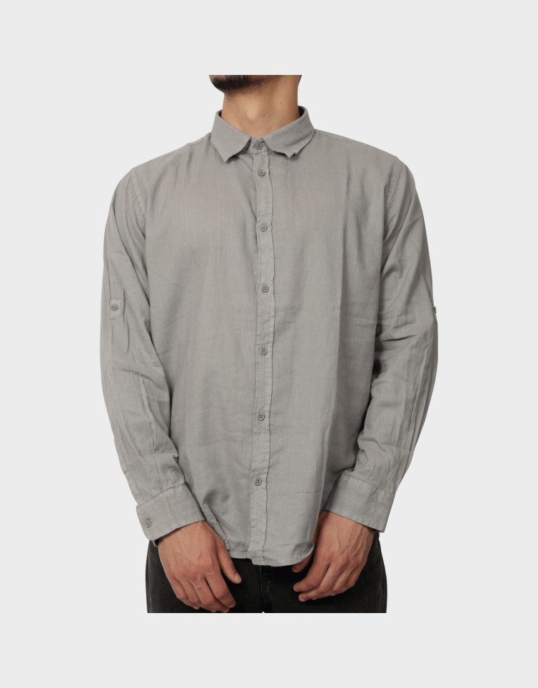 LINEN LS SHIRT