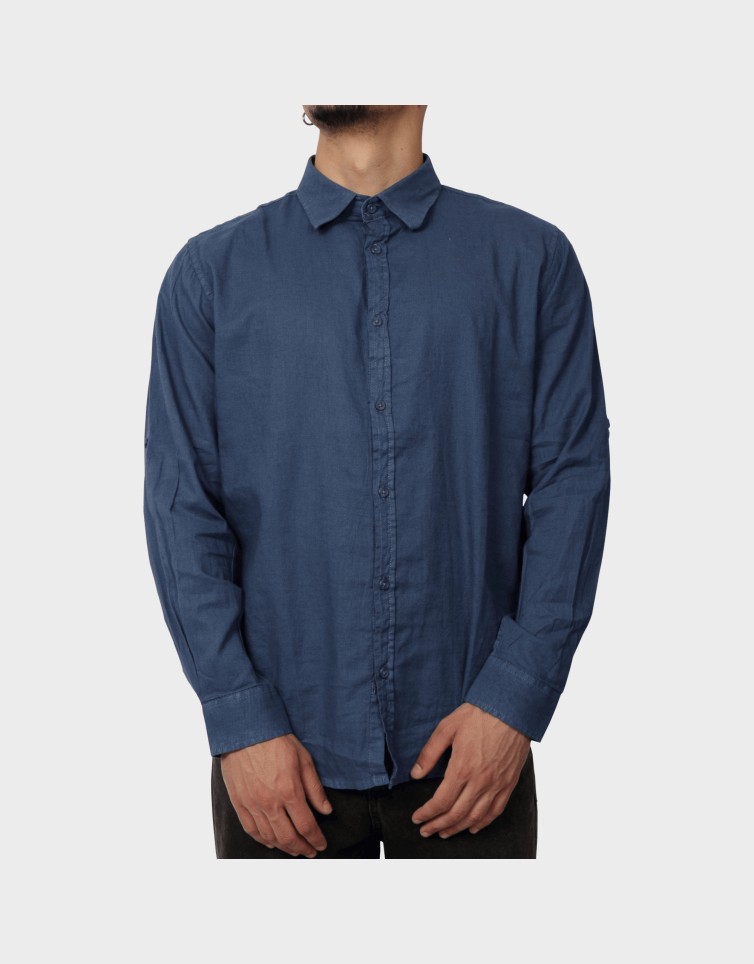 LINEN LS SHIRT