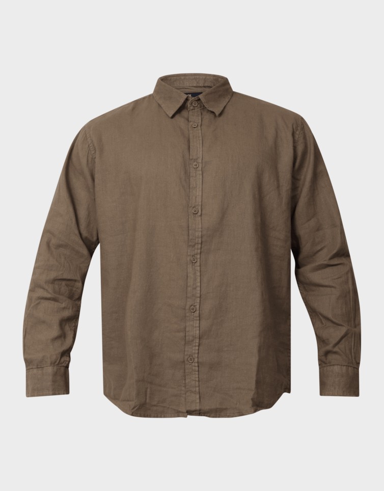 LINEN LS SHIRT