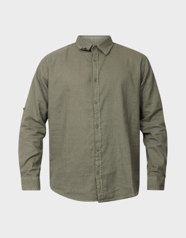 LINEN LS SHIRT