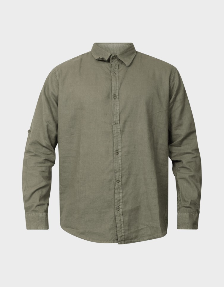 LINEN LS SHIRT