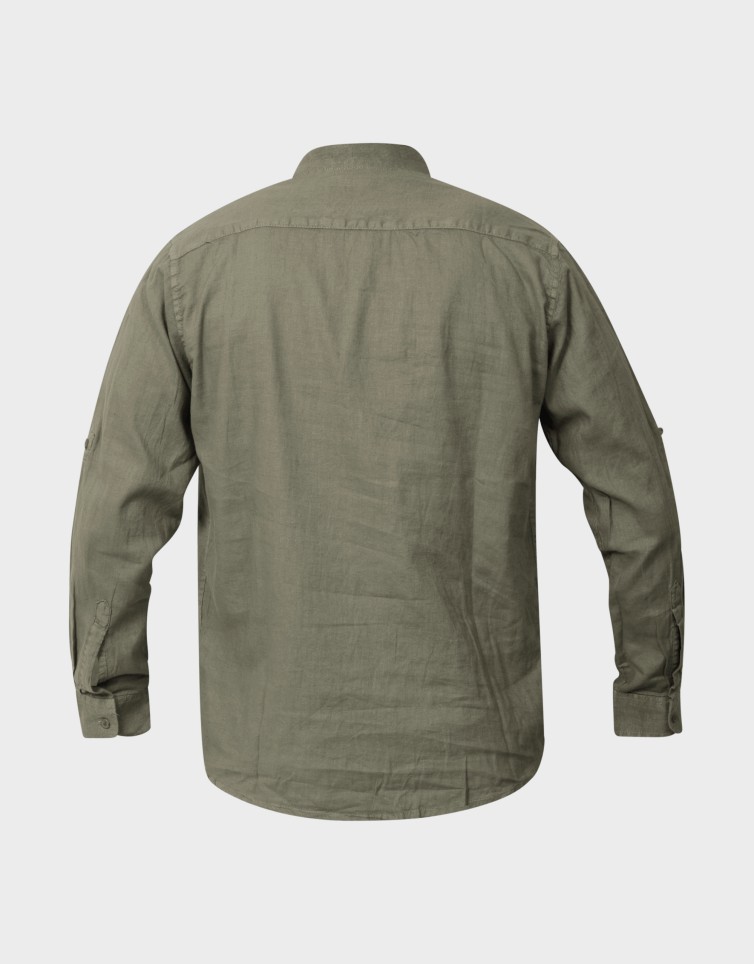 LINEN LS SHIRT