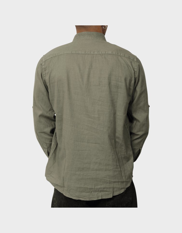 LINEN LS SHIRT