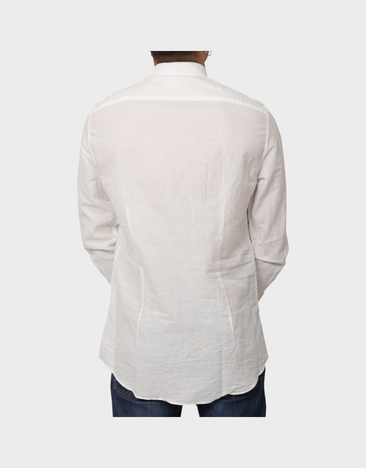 LINEN SOLID SF SHIRT