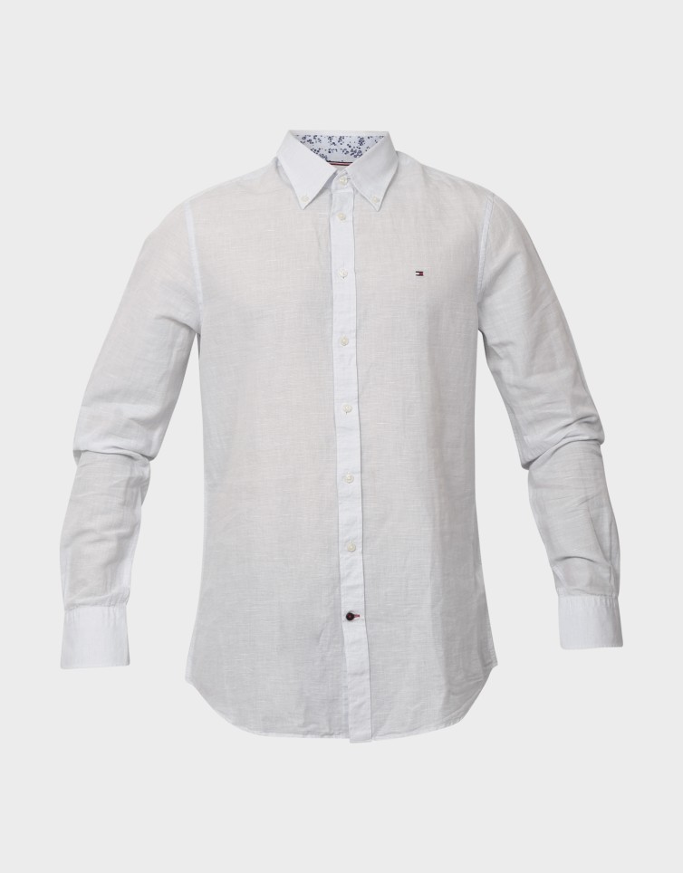 LINEN SOLID SF SHIRT