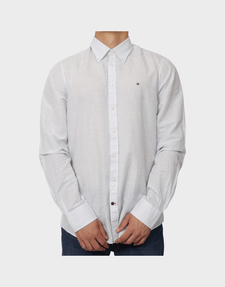 LINEN SOLID SF SHIRT
