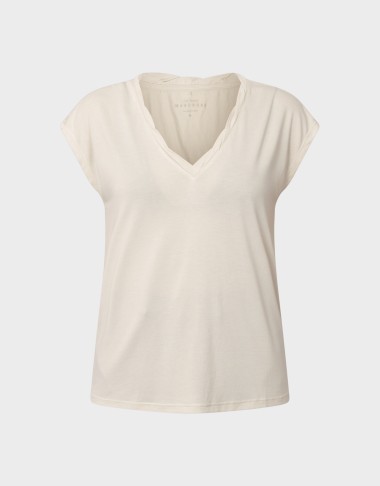 HANNAH S/S V-NECK TOP