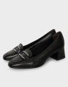 LEATHER CLASSIC PUMPS