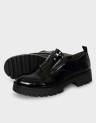 PATENT ZIP LOAFER
