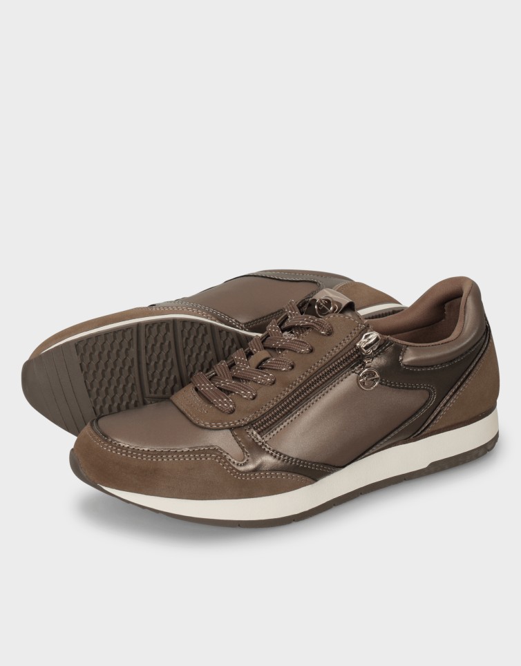 GOLD CASUAL SNEAKERS