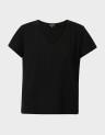 STUDIOS SLUB EMB VEE TEE