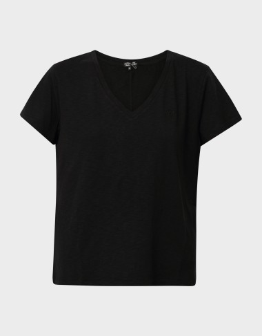 STUDIOS SLUB EMB VEE TEE