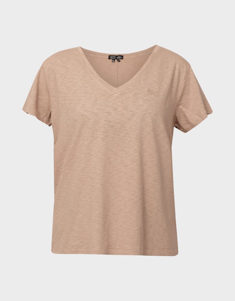 STUDIOS SLUB EMB VEE TEE