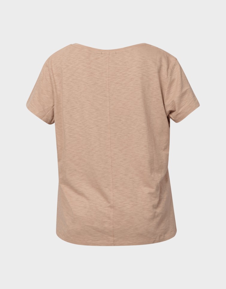STUDIOS SLUB EMB VEE TEE
