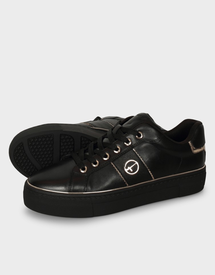 METAL LOGO SNEAKERS