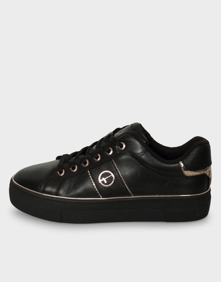 METAL LOGO SNEAKERS
