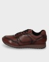 LACE UP LEATHER SNEAKER