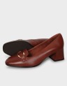 LEATHER CLASSIC PUMPS