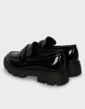 AGGIS METALLIC LOAFERS
