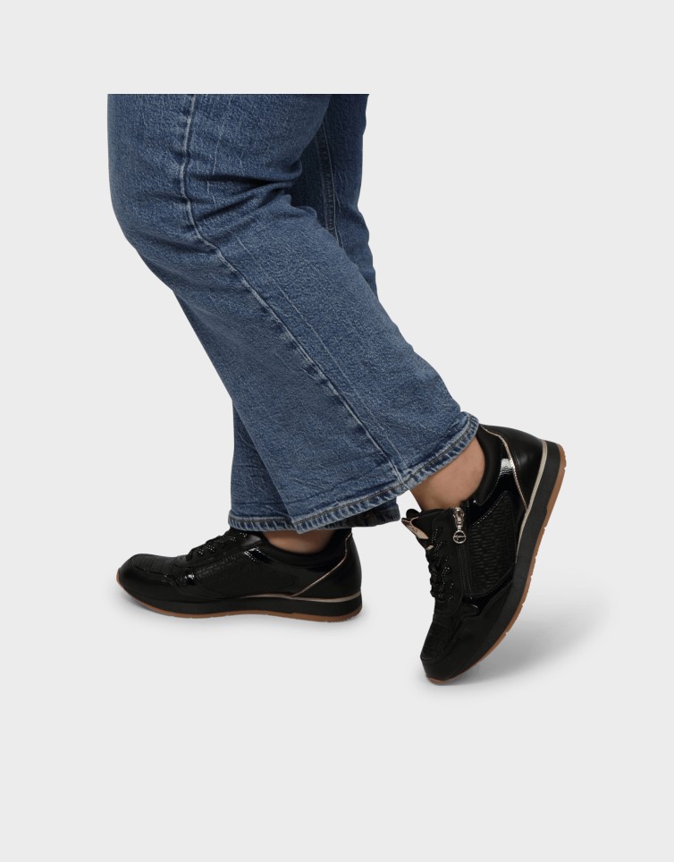 GOLD CASUAL SNEAKERS