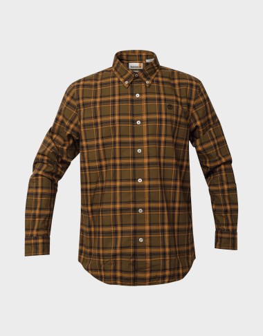 STRETCH POPLIN CHECK SHIRT