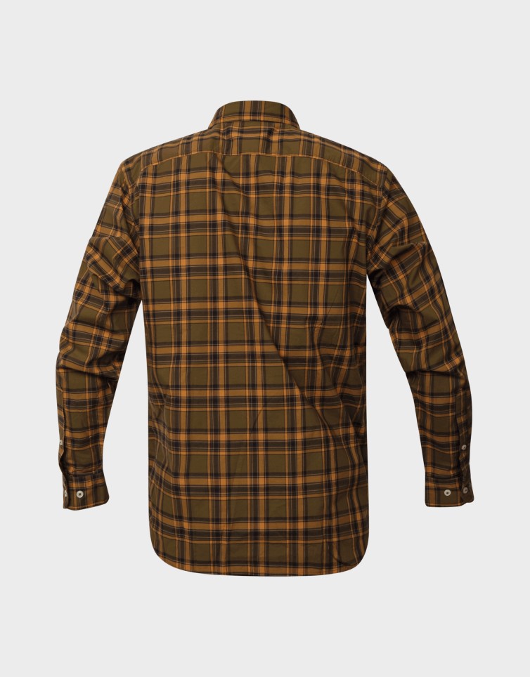 STRETCH POPLIN CHECK SHIRT