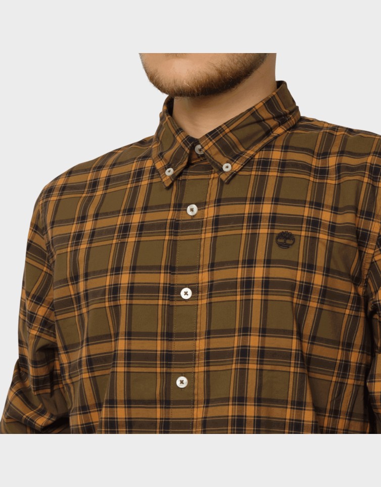 STRETCH POPLIN CHECK SHIRT