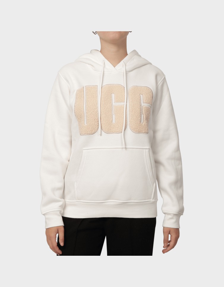 REY UGGFLUFF LOGO HOODIE