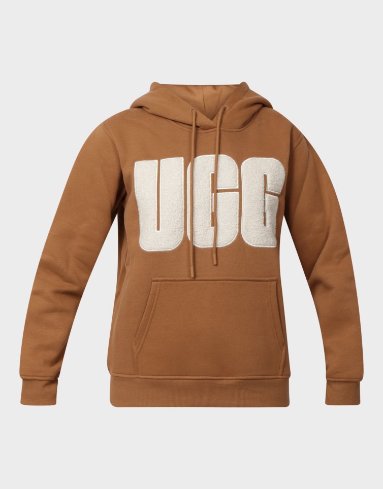 REY UGGFLUFF LOGO HOODIE