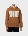 REY UGGFLUFF LOGO HOODIE